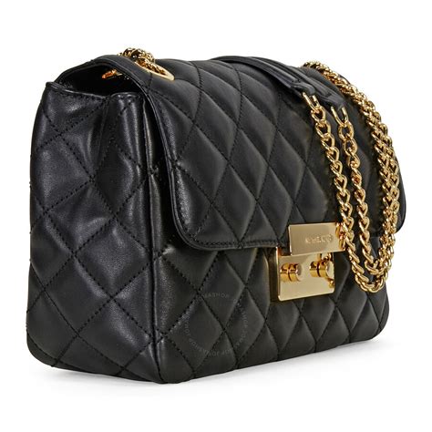 michael kors quilted leather shoulder bag|Michael Kors kensington shoulder bag.